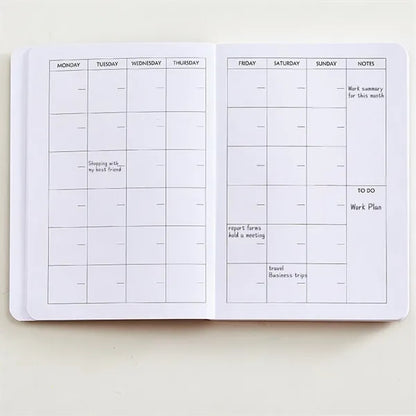 A6 Planner Notebook