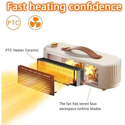 800W Portable Electric Space Heater