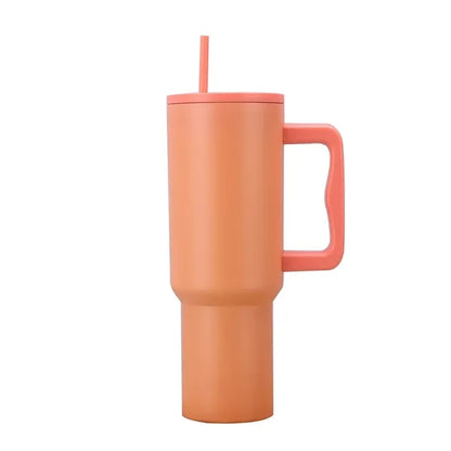 40 oz Tumbler with Handle and Straw Lid