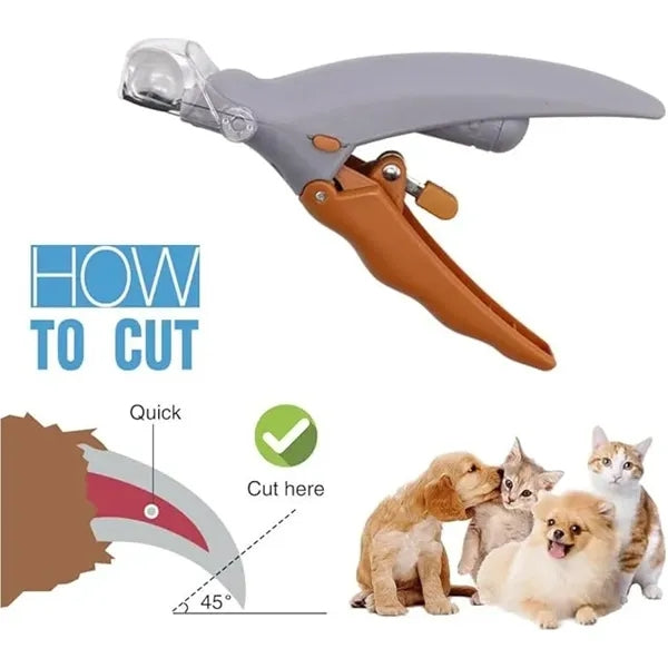 Pet Nail Clipper with LED Light