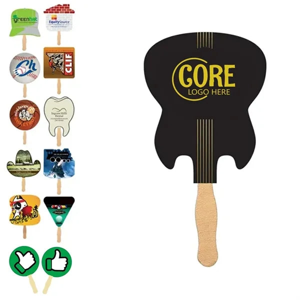 Custom Promotional Handheld Paper Fan