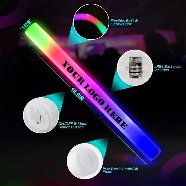 LED Foam Glow Sticks