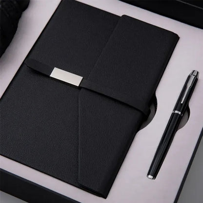Business Gift Set: A5 Notebook, Pen & Compact Umbrella