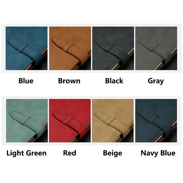 Business PU Leather A5 Notebook & Pen Gift Set