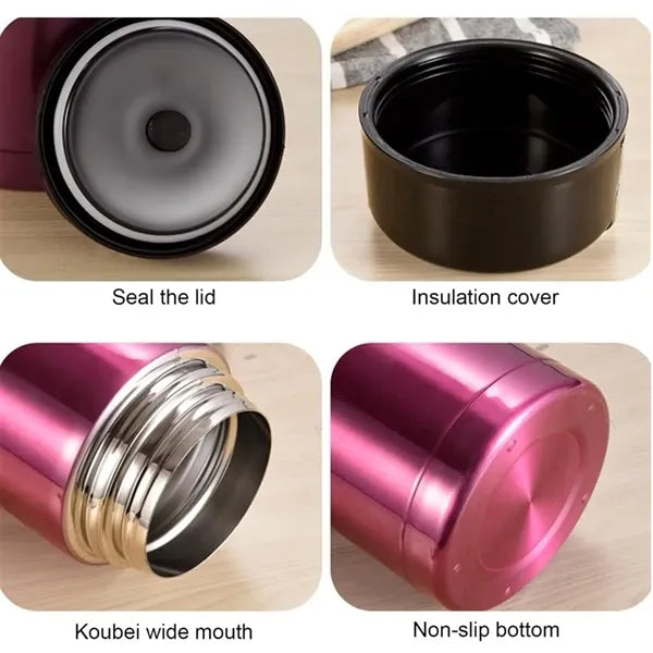 33oz Insulated Thermos Vacuum Lunch Container With Spoon