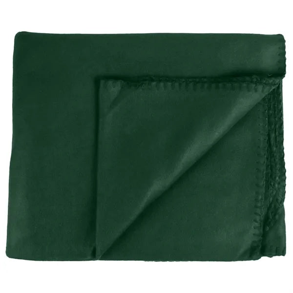 50" X 60" Polar Fleece Blanket W/ Merrow Edge