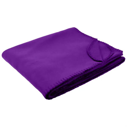50" X 60" Polar Fleece Blanket W/ Merrow Edge