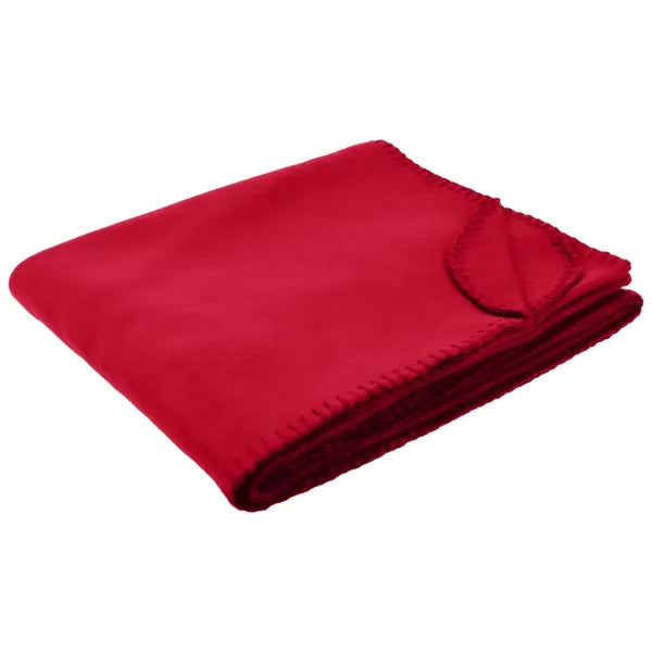 50" X 60" Polar Fleece Blanket W/ Merrow Edge