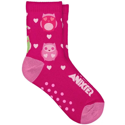 Kids Non-Slip Jacquard Grip Socks