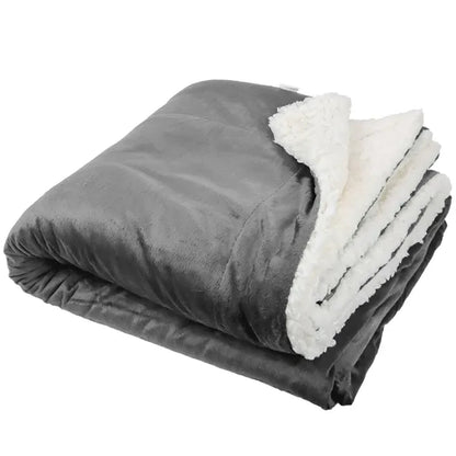 Dual Layer Soft Micro Mink Sherpa Blanket