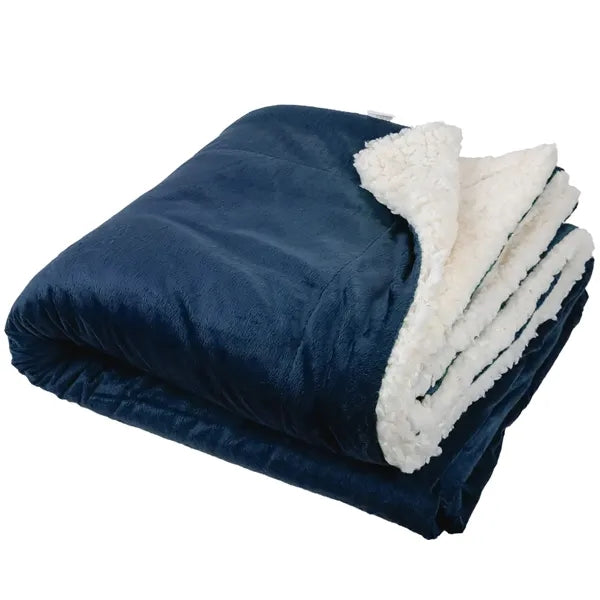 Dual Layer Soft Micro Mink Sherpa Blanket