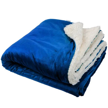 Dual Layer Soft Micro Mink Sherpa Blanket