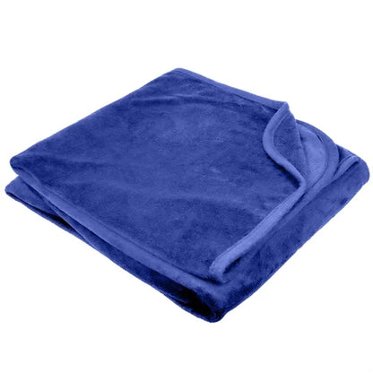 Soft Micro Plush Blankets w/ Custom Imprint, 50" X 60"