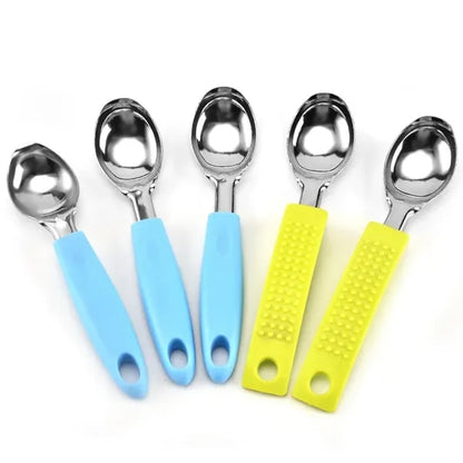 Colorful Stainless Steel Ice Cream Spoon Scoop