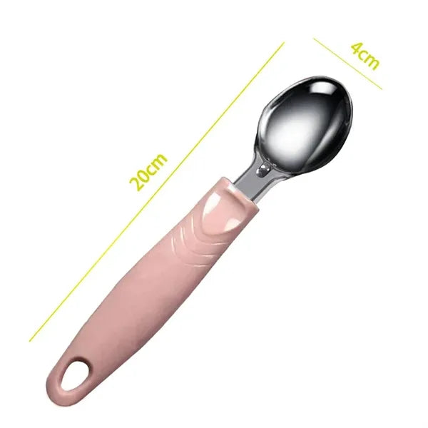 Colorful Stainless Steel Ice Cream Spoon Scoop