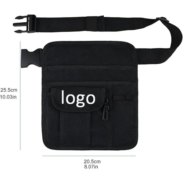 Utility Restaurant Work Accessories Bag w/ Adjustable Belt