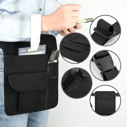 Utility Restaurant Work Accessories Bag w/ Adjustable Belt