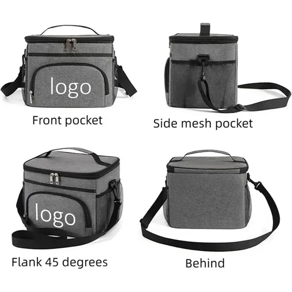 15 Liters Insulated Lunch Bag with Adjustable Shoulder Strap
