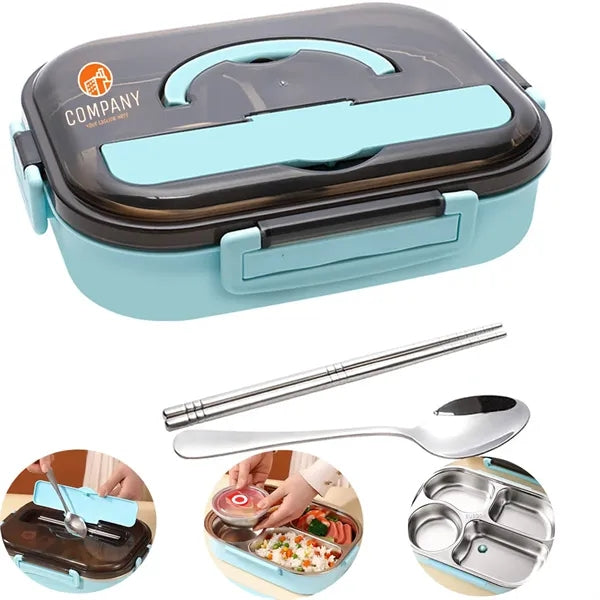 304 stainless steel portable insulated lunch box