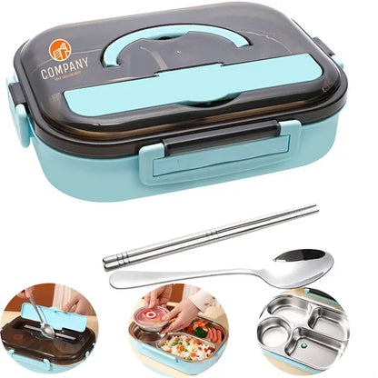 304 stainless steel portable insulated lunch box