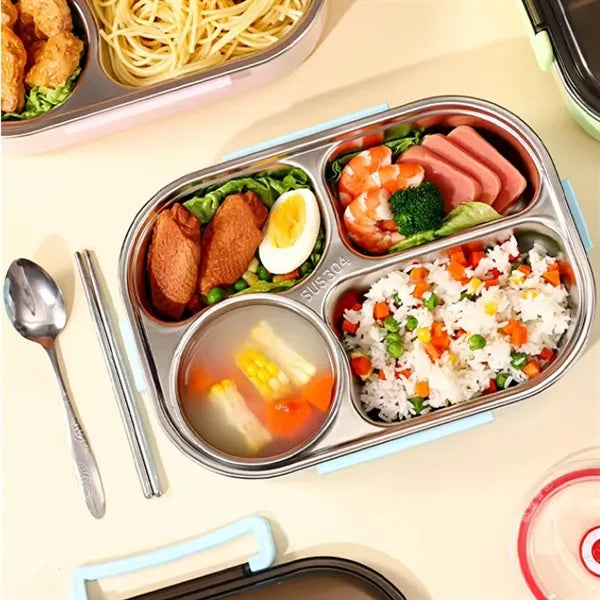 304 stainless steel portable insulated lunch box