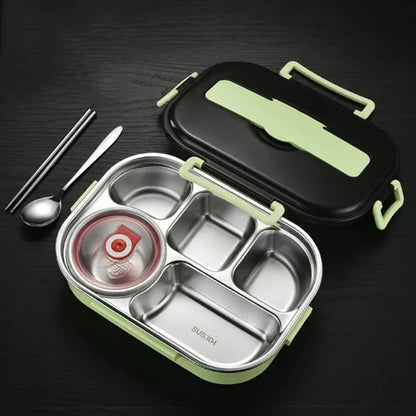 304 stainless steel portable insulated lunch box