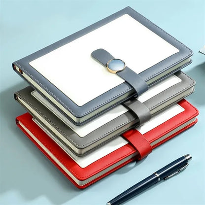 Office thermos cup pen USB flash drive notebook gift set