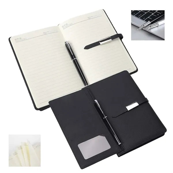 Insulated Cup Notebook And Pen Christmas Business Gift Set