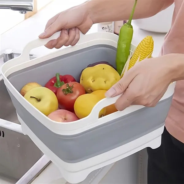 8.5L Collapsible Basin Portable Outdoor Multiuse Kitchen