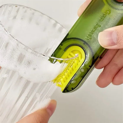 3 in 1 Multipurpose Cleaning Brush Bottle Gap Kitchen Tools