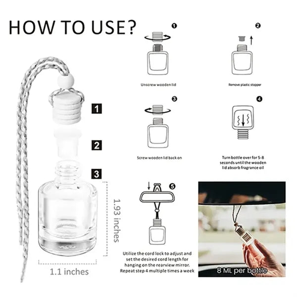 8ml Car Hanging Diffuser