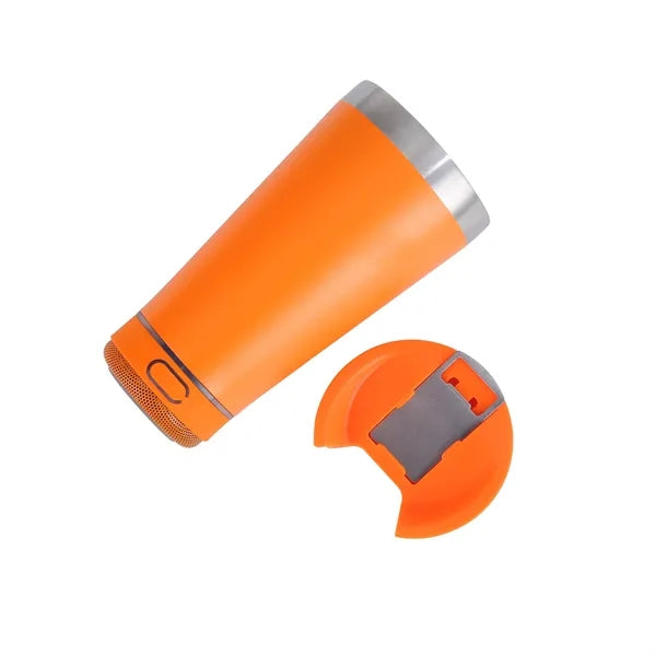 Stainless Steel Tumbler with Speaker