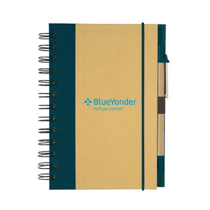 Eco-Inspired Spiral Notebook & Pen