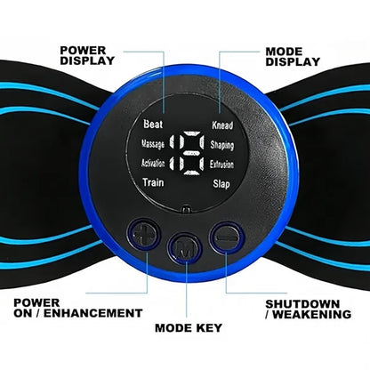 Mini Cervical Massage Pad Multi Function Relief Instrument
