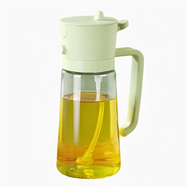 16oz 2 In 1 Oil Dispenser Bottle For Kitchen Frying BBQ