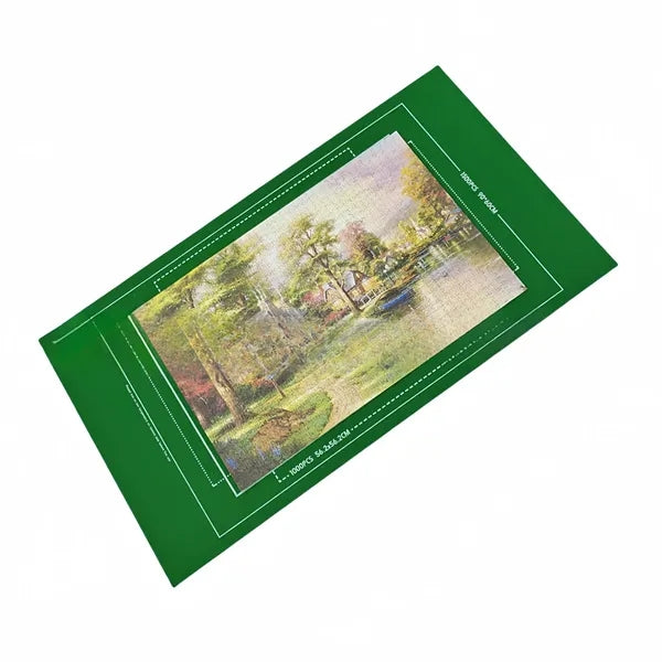 Portable Inflatable Jigsaw Puzzle Mat Roll Up Kit With Tray