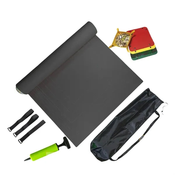 Portable Inflatable Jigsaw Puzzle Mat Roll Up Kit With Tray