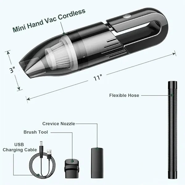 6000pa Handheld Vacuum Cleaner Cordless