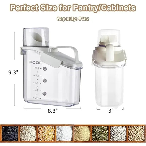 54oz/1.6L Cereal Containers Storage