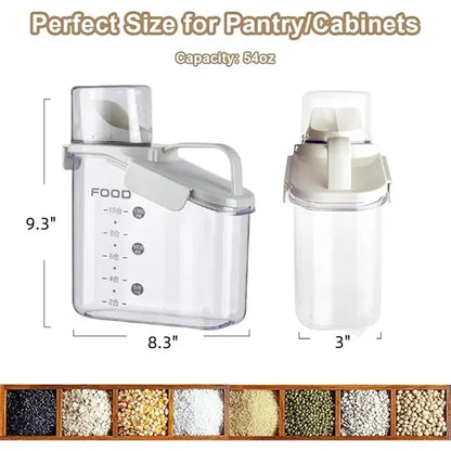54oz/1.6L Cereal Containers Storage