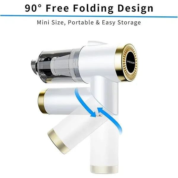 9000pa Foldable Handheld Vacuum Cleaner Cordless