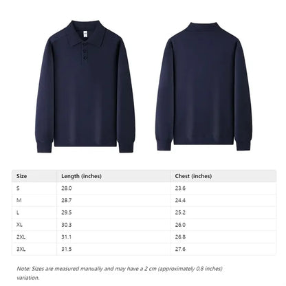 Long Sleeve Polo Shirts For Men