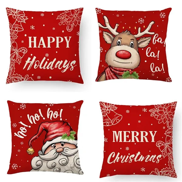 Christmas Throw Pillow Covers