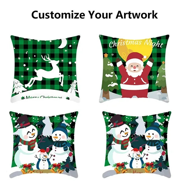 Christmas Throw Pillow Covers