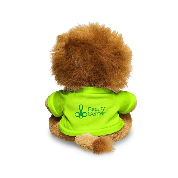 7" Plush Lion With T-Shirt