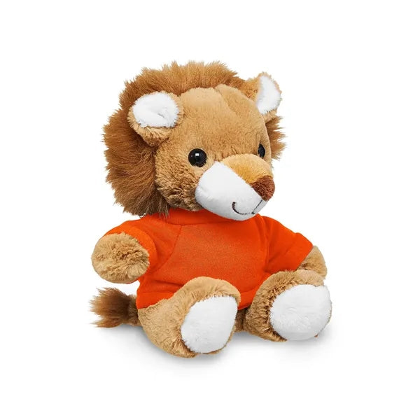 7" Plush Lion With T-Shirt