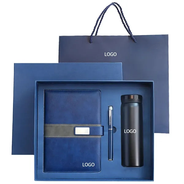 Notebook Set with Bottle and Pen