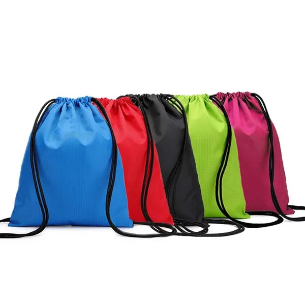Nylon Drawstring Backpack
