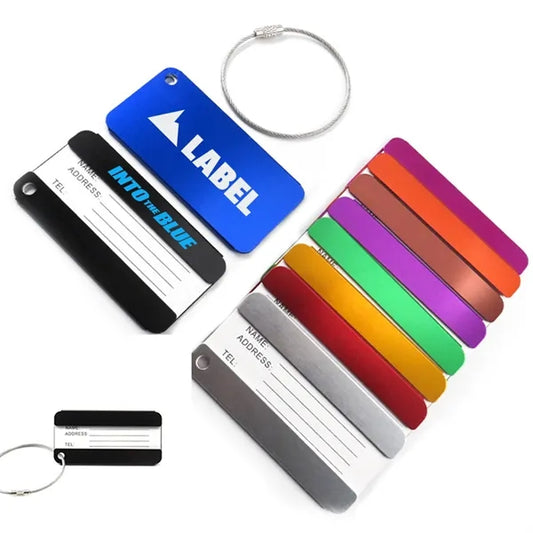 Aluminum ID Card Luggage Tag