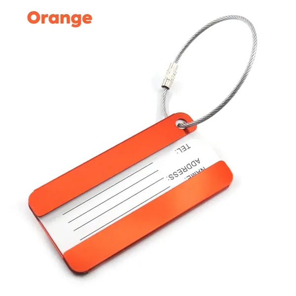 Aluminum ID Card Luggage Tag